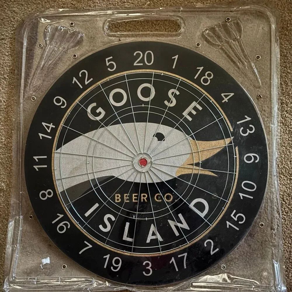 Goose Island Beer Co 16” Dart Board *New-No Darts*